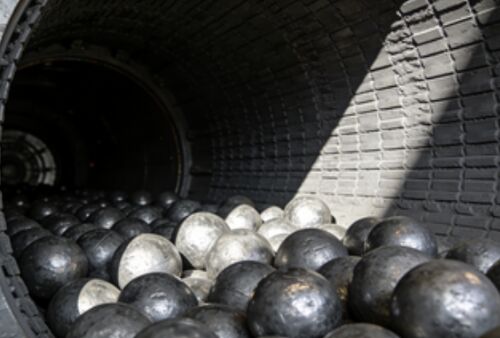 último caso de la compañía sobre Bolas de Molienda de Alto Cromo para Mina de Cobre CODELCO, Chile