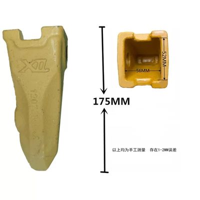 5.5kg Excavator Tooth Adapter OEM HRC 52  Construction Bucket Teeth