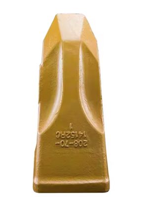 Komatsu Forged Bucket Teeth with 16Mn Material for 40-45 Ton Excavators and 2.8m³ Bucket Capacity