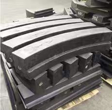 Customizable Sizes ISO9001 Certified Corrosion Resistant Steel Liner for Ball Mill Applirocket toothions