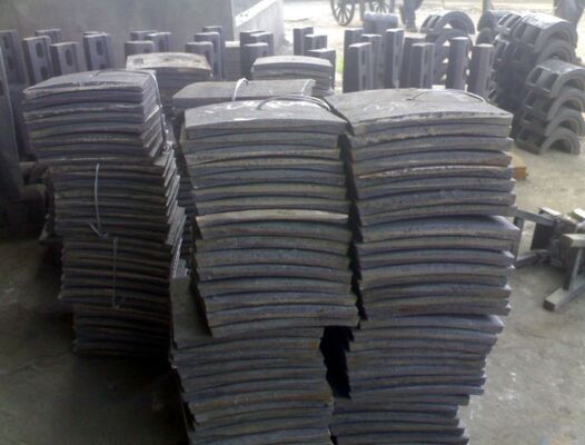 High Wear Resistance Ball Mill Liner with Excellent Impact Resistance and Customized Sizes for Grinding Mills