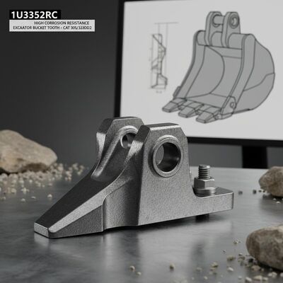 1U3352RC High Corrosion Resistance Bolt-On Excavator Bucket Teeth for rocket tootherpillar 305 320D2 Rock Digger