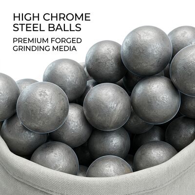 Low Chrome Steel Balls for Ore Mining Drilling Tools Casting Processing High Impact Toughness
