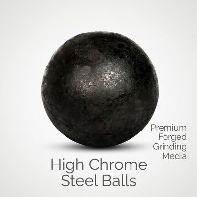 Low Chrome Steel Balls for Ore Mining Drilling Tools Casting Processing High Impact Toughness